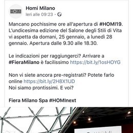 Blueitaly™ story: FIERA HOMI MILANO - Milan - 01/2019 - www.blueitaly.org