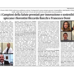 Blueitaly™ story: Premio ANGI 2020 - Associazione Nazionale Giovani Innovatori - 4 Dicembre 2020 - www.blueitaly.org