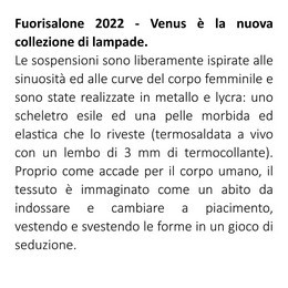 Blueitaly™ story: FUORISALONE Milano 2022 - SERVOMUTO LAMPS - www.blueitaly.org
